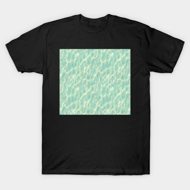 water pattern T-Shirt by DuckieN